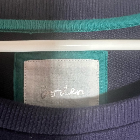 Boden Alyssa Miller sweater scallop design size 12 - Picture 2 of 4